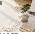 Artshiney anklet search demand cover with YOUR LOGO packaging and Support strip for Shopify Etsy Wix Woo and BigCommerce sellers